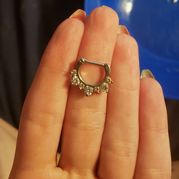 Septum Clicker (Pink&White) - Picture 2 of 5